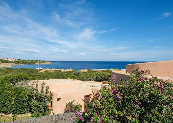 Cala Granu Vista Mare Private Parking And Pool Apartment Porto Cervo