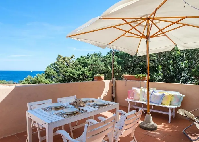 Cala Granu Vista Mare Private Parking And Pool Apartment